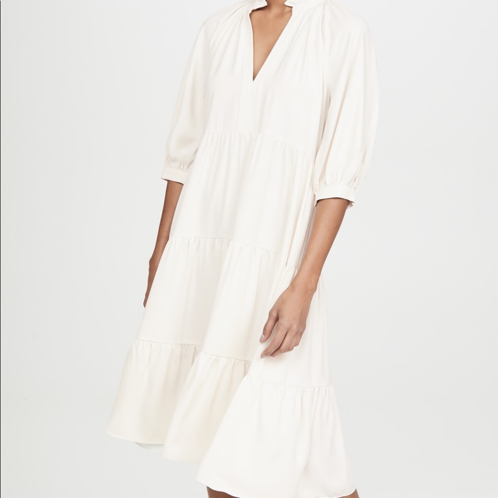 Amanda Uprichard Saffron Midi Dress